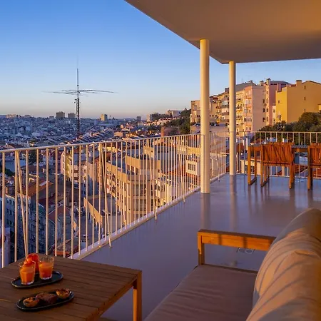 Apartment Whome Skyline Penthouse Luxury Living View, Ac & Elevator