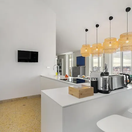 公寓 Whome Skyline Penthouse Luxury Living View, Ac & Elevator