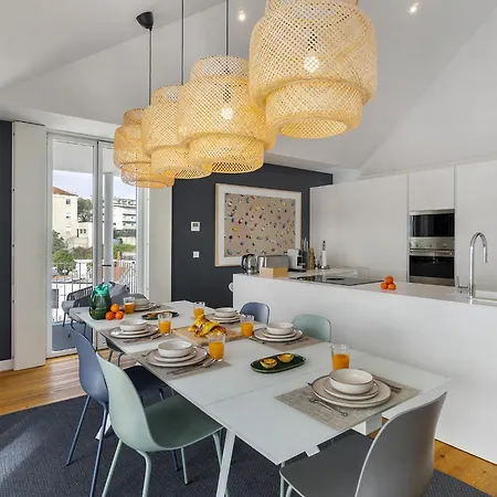 公寓 Whome Skyline Penthouse Luxury Living View, Ac & Elevator *